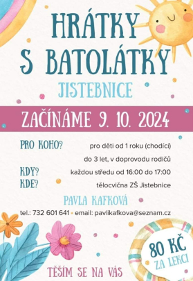 Hrátky s batolátky v Jistebnici