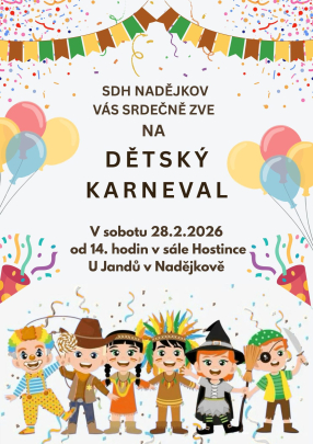 Dětský maškarní karneval