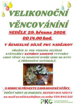 Velikonoční věncování