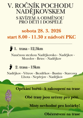 V. ročník pochodu Nadějkovskem