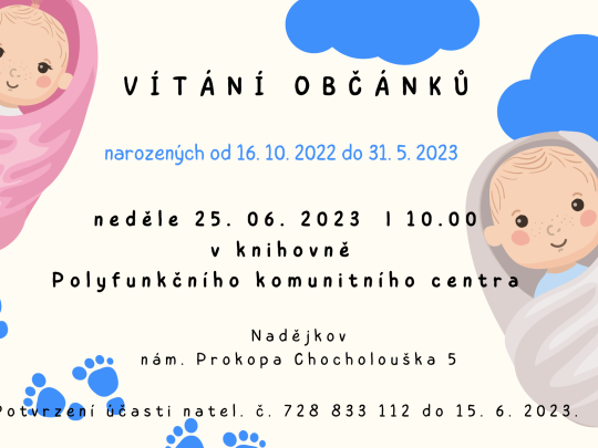 Vítání občánků