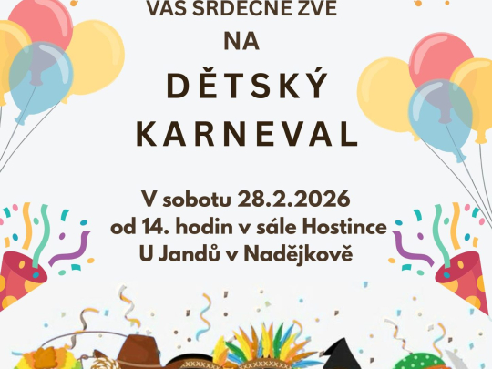 Dětský maškarní karneval