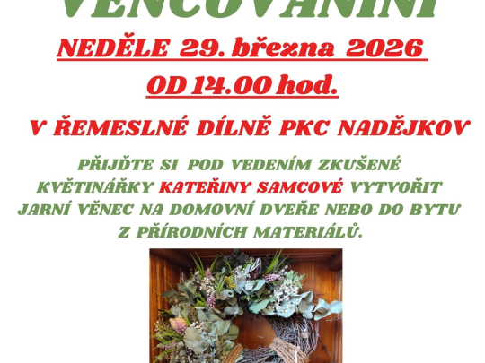 Velikonoční věncování