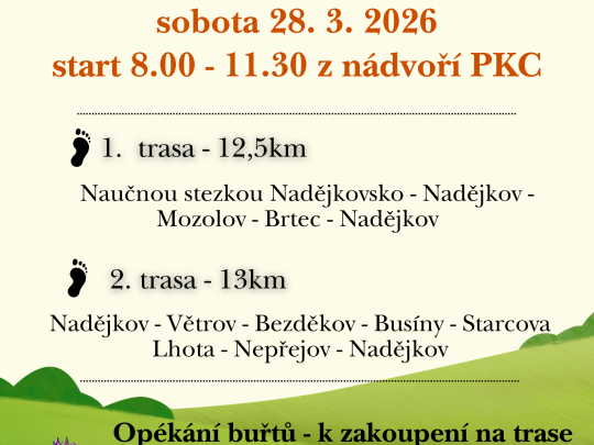 V. ročník pochodu Nadějkovskem