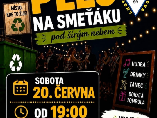 Letní ples na SMEŤÁKU pod širým nebem